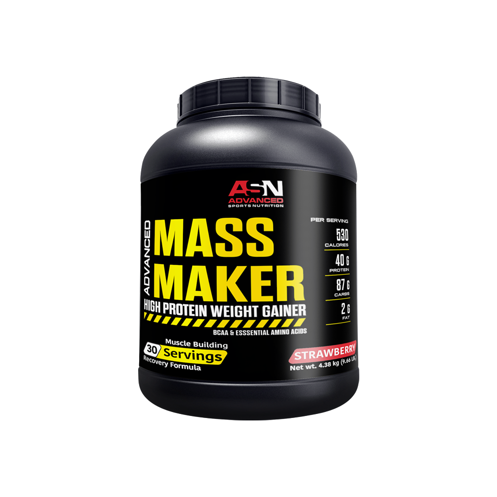 [6224000649722] ASN Advanced Mass Maker-30Serv.-4.38kg-Strawberry