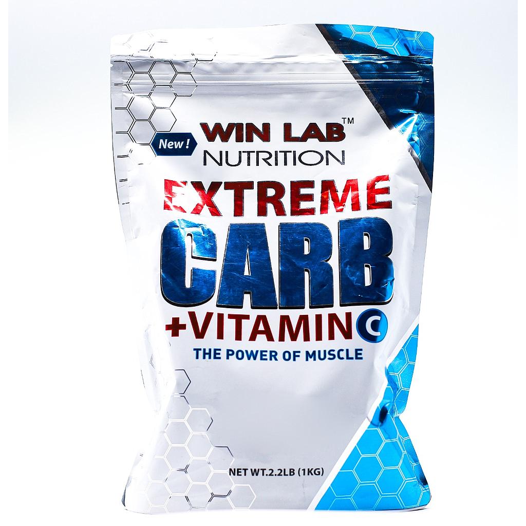 [0102200200218] Win Lab Extreme Carb+VitaminC-33Serv.-1KG-Red Apple