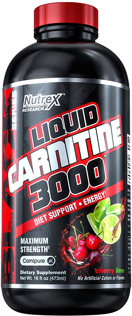[857268005403] Nutrex Liquid Carnitine 3000-16Serv.-473Ml-Cherry Lime