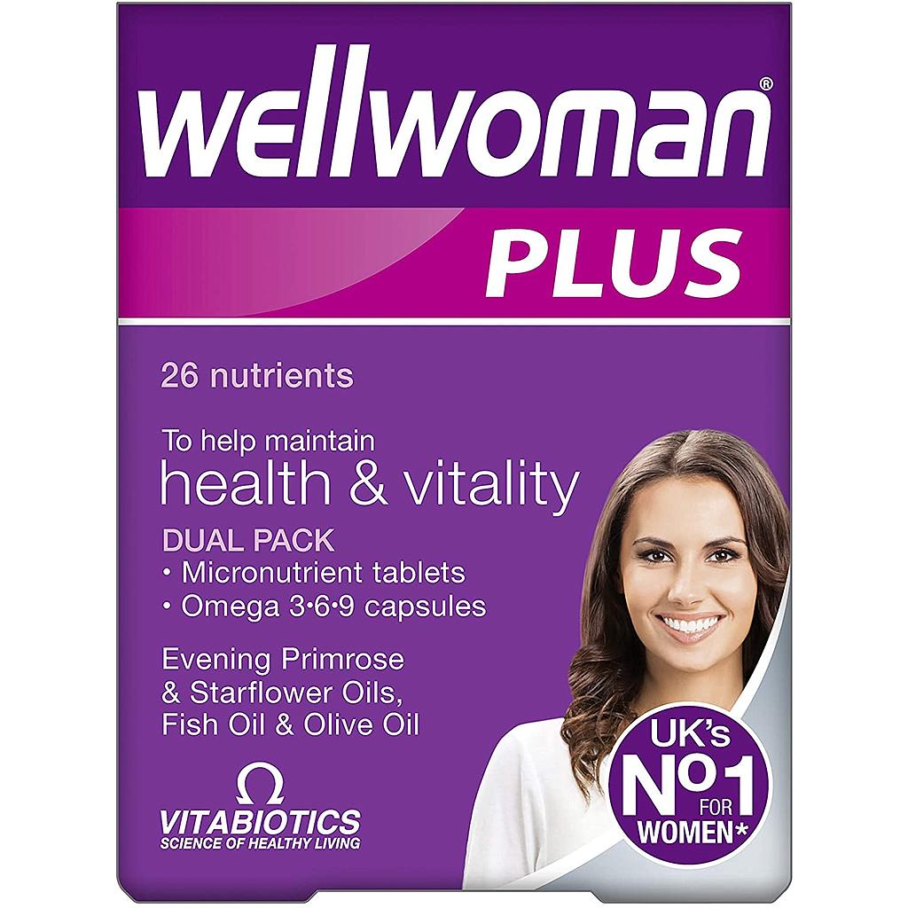 [5021265243792] Vitabiotics Wellwoman Plus-28Serv.-56Tabs.