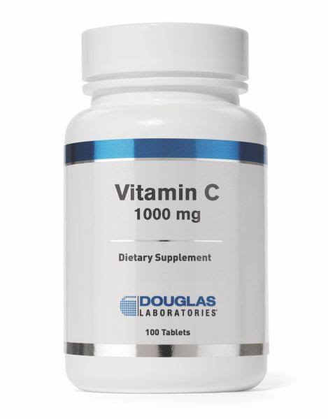 [310539210680] Douglas Labs Vitamin C-1000mg-100Serv.-100Tabs.