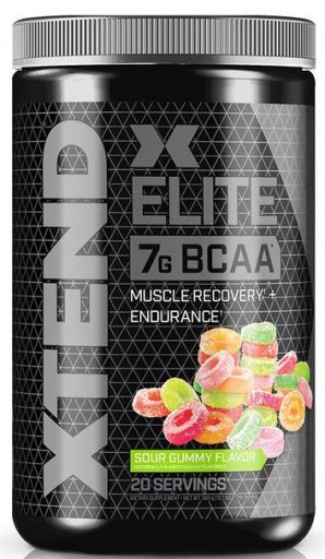 [842595112818] Scivation Xtend Bcaa Elite-20Serv.-360G-Sour Gummy