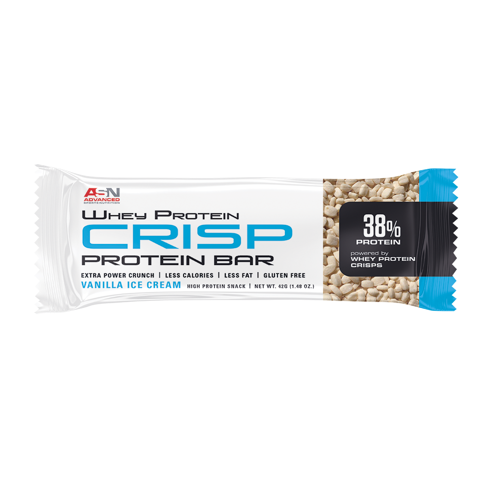 [6224000649760] ASN Advanced Crisp Protein Bar-42G-Vanilla Ice Cream