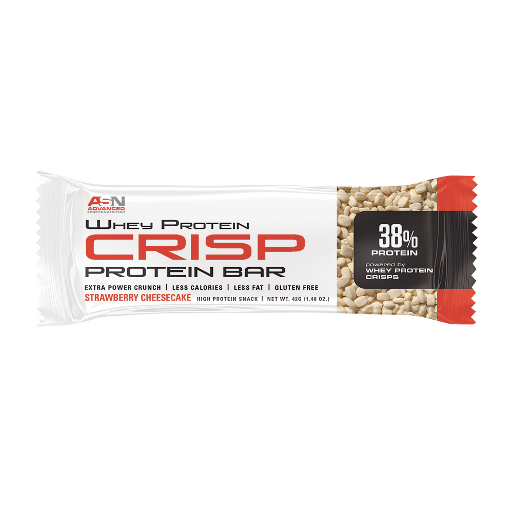 [6224000649753] ASN Advanced Crisp Protein Bar-42G-Strawberry Cheesecake