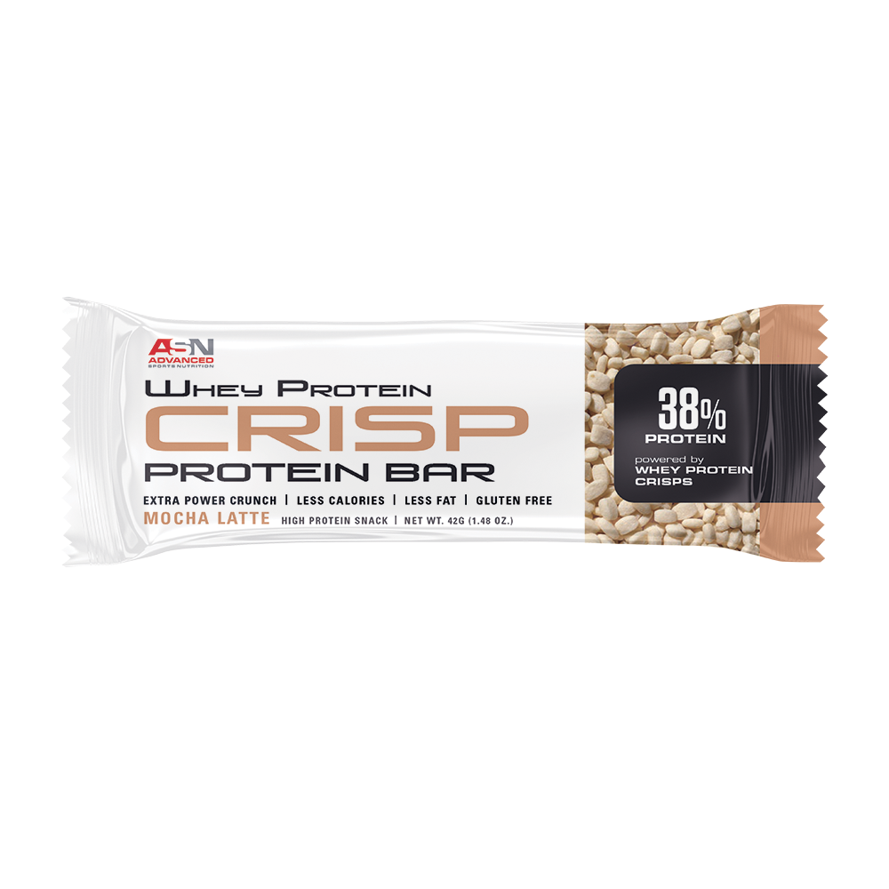 [6224000649777] ASN Advanced Crisp Protein Bar-42G-Mocha Latte