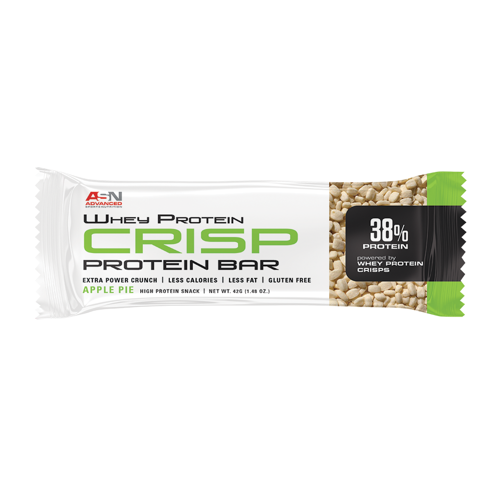 [6224000649746] ASN Advanced Crisp Protein Bar-42G-Apple Pie