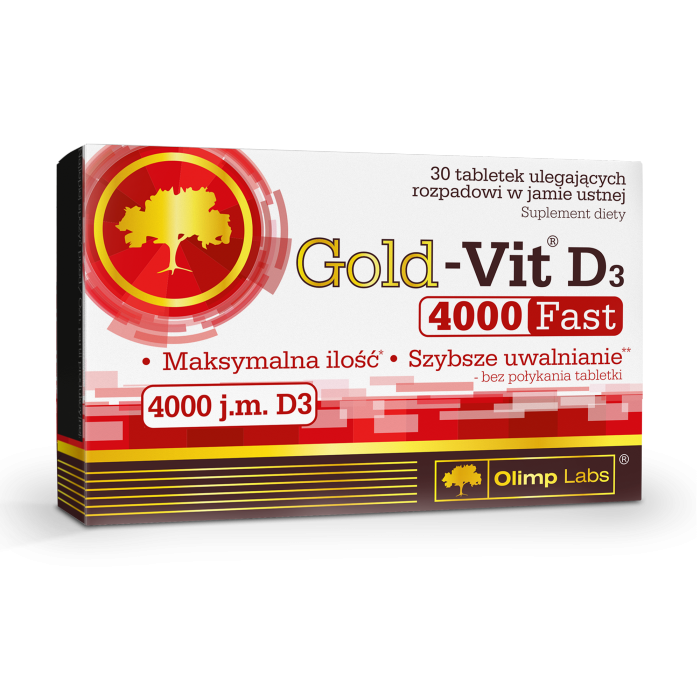[5901330070365] Olimp Labs Gold-Vit D3 4000 Fast-30Serv.-30Tabs.