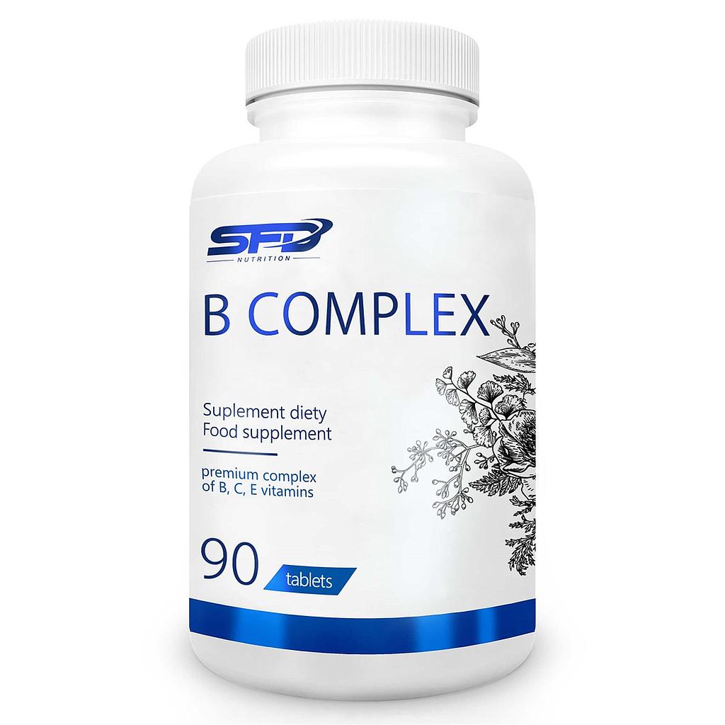 [5902837730455] SFD Nutrition B Complex-90Serv.-90Tabs.