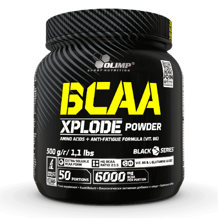 [5901330068508] Olimp Sport Nutrition BCAA Xplode Powder-50Serv.-500G-IceTea Peach