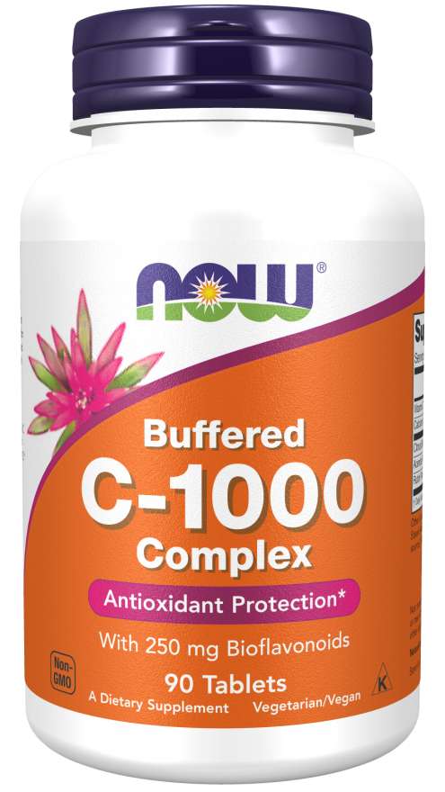 [733739007001] Now Foods Buffered C-1000 Complex-90Serv.-90Tabs.