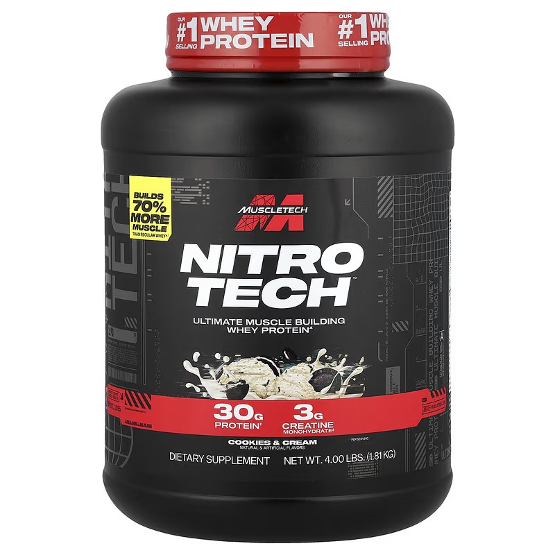 [631656703313] Muscletech NitroTech-41Serv.-1.81KG-Cookies&amp;Cream
