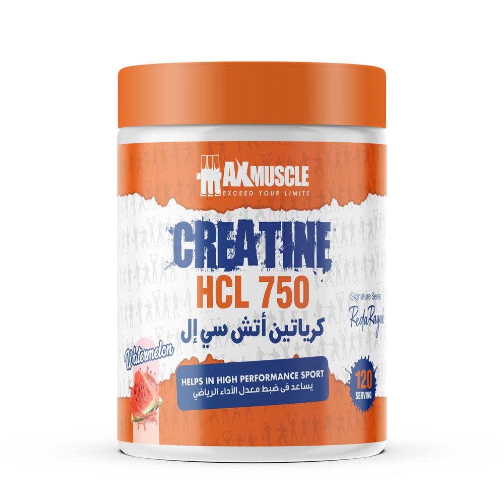 [6222023700550] Max Muscle Creatine Hcl-120Serv.-270G-Watermelon