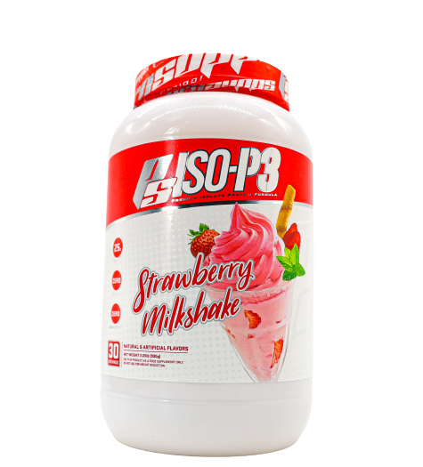 [6224009363957] Pro Supps Ps Iso-P3-30serv.-930G-Strawberry Milkshake