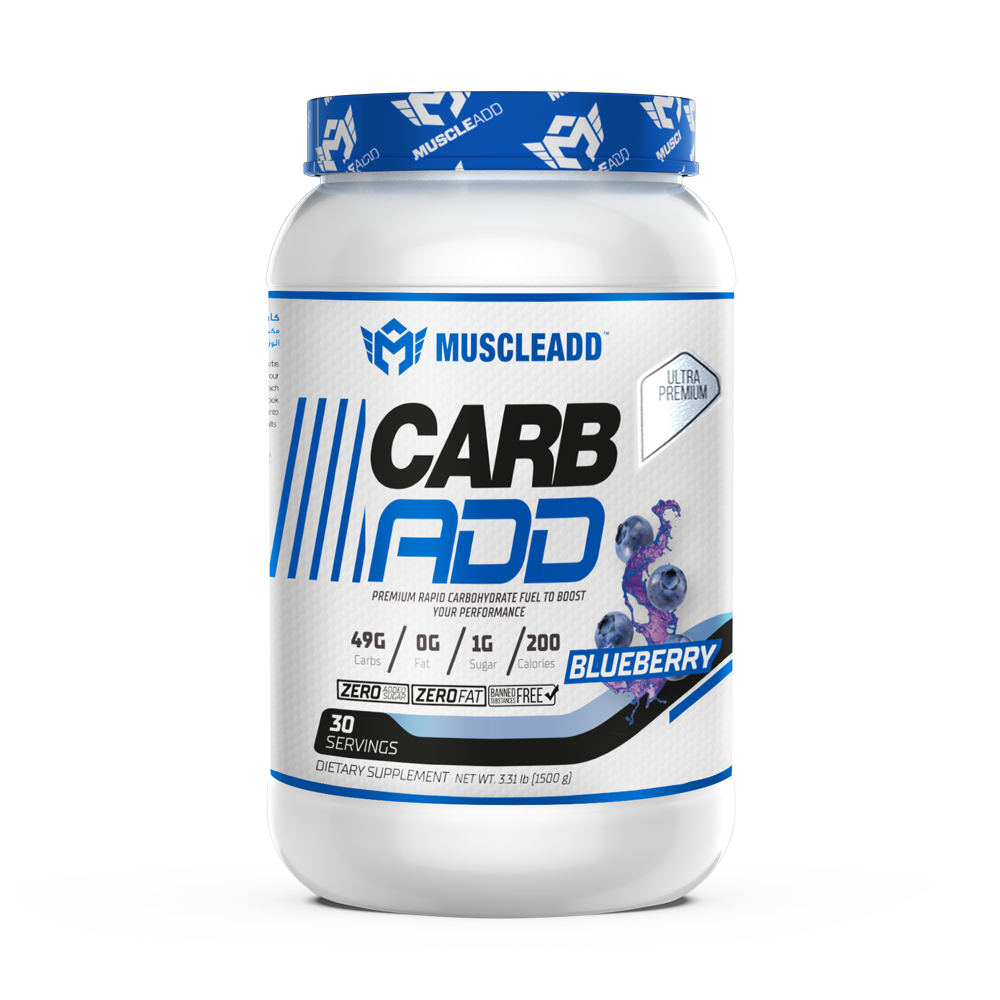 [6223007820462] Muscle Add Carb Add-30Serv.-1500G-Blueberry