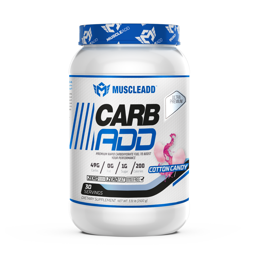 [6223007820448] Muscle Add Carb Add-30Serv.-1500G-Cotton Candy