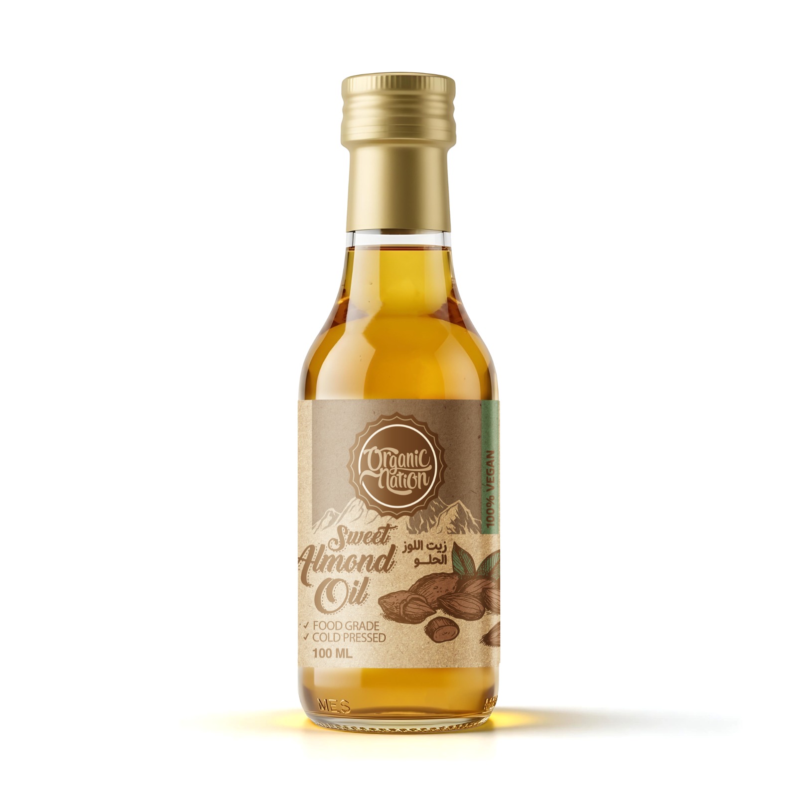 [6222023701731] Organic Nation Sweet Almond Oil-100Ml