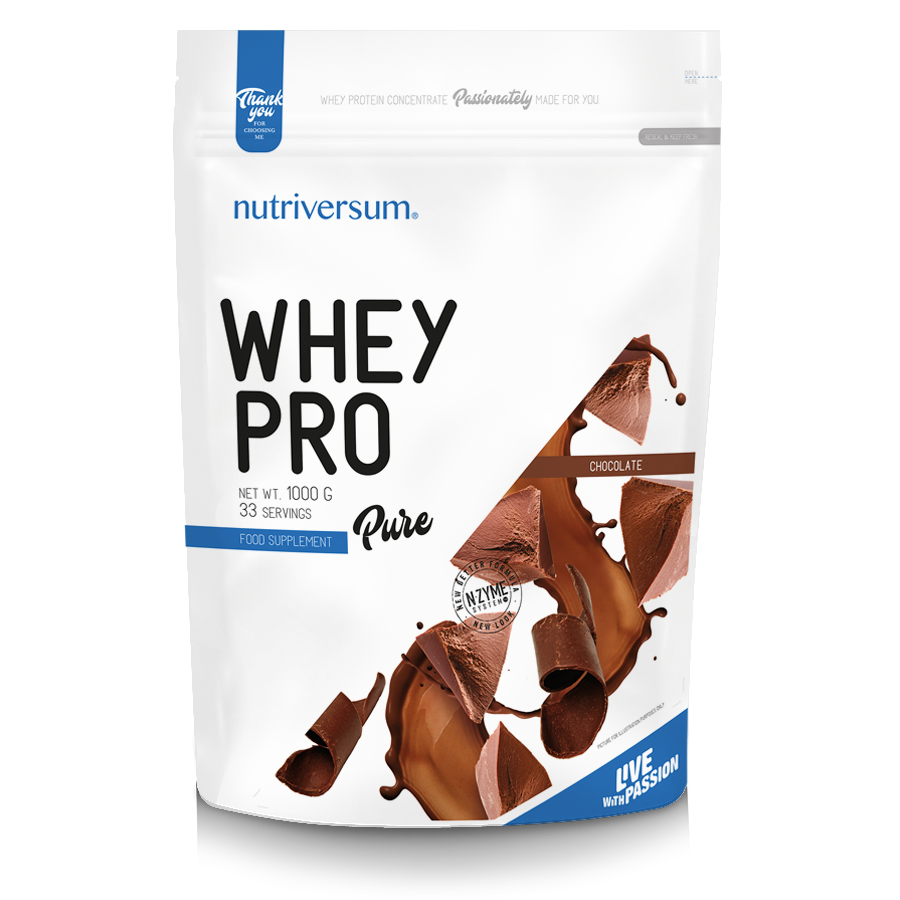 [5999564316724] Nutriversum Whey Pro Pure-33Serv.-1000G-Chocolate