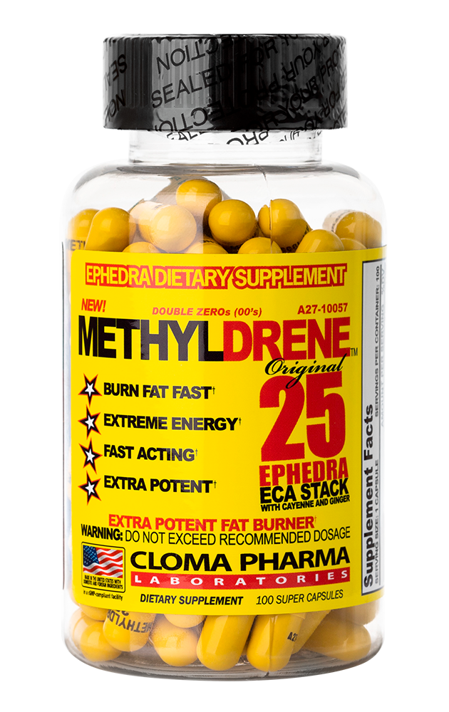 [859613638496] Cloma Pharma Methyldrene 25-100serv.-100Caps.