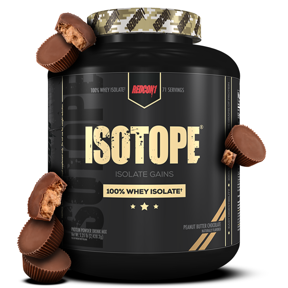 [850004759639] Redcon1 Isotope 100%Whey Isolate-71Serv.-2.421G.-Peanut Butter Chocolate