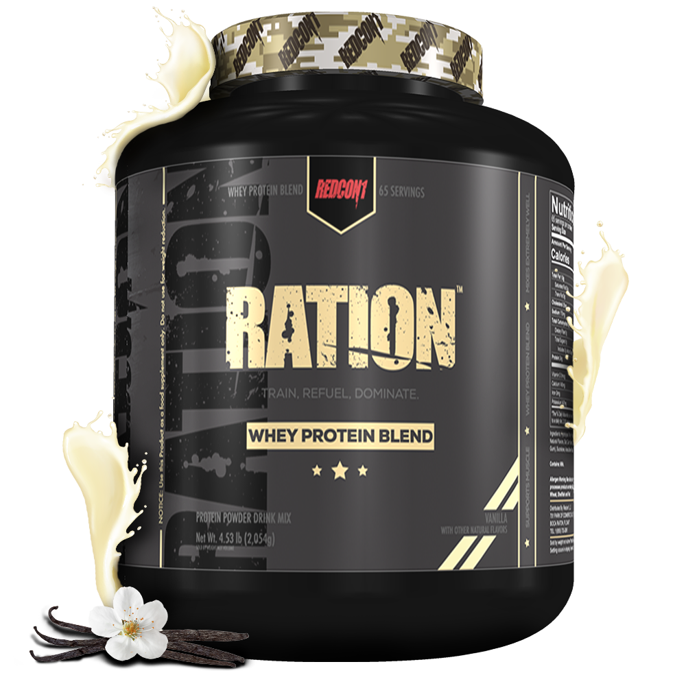 [850004759578] Redcon1 Ration Whey Protein Blend-65Serv.-2.054G.-Vanilla
