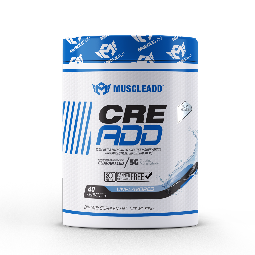 [6223007821407] Muscle Add Cre Add Creatine monohydrate -60Serv.-300G.-Unflavored