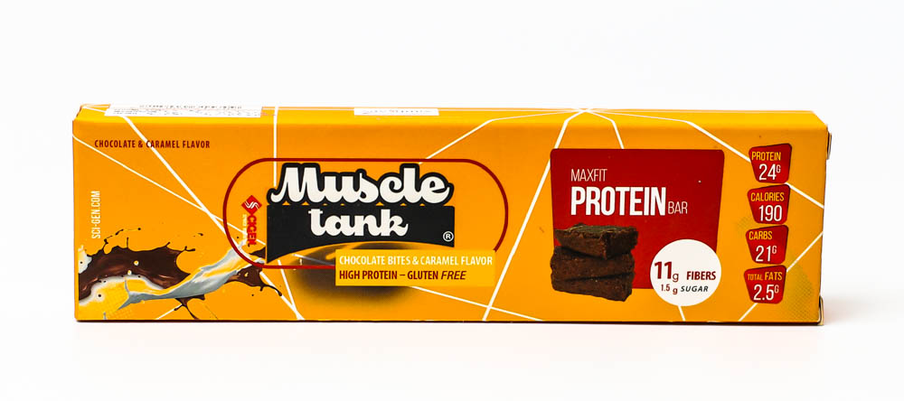 [6225000315709] Sci-Gen Muscle Tank  Protein Bar-Chocolate Bites&amp;Caramel