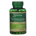 [074312176425] Puritan's Pride Ginseng Complex With Royal Jelly-100Serv.-100Caps