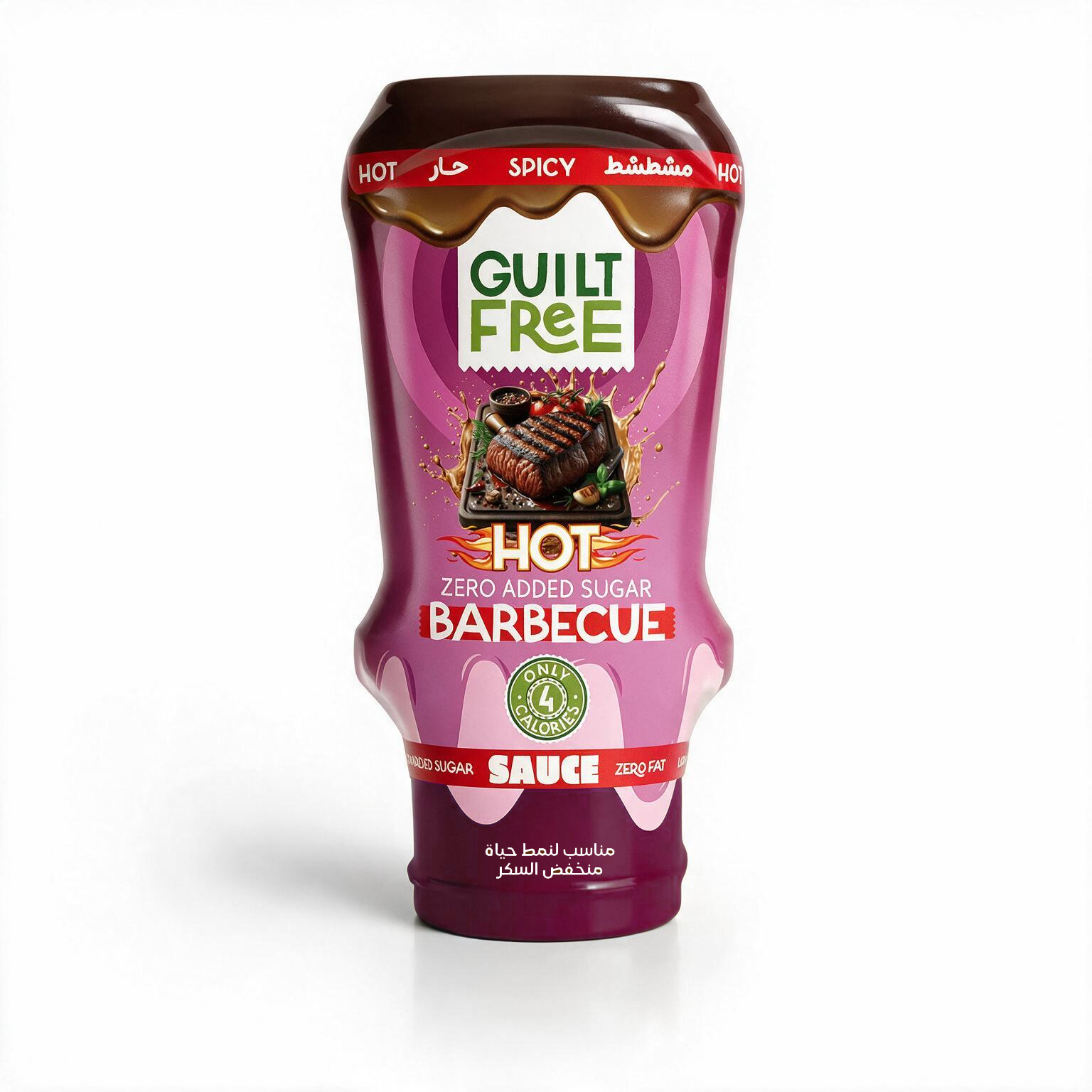 [6222023703315] Organic Nation Guilt Free Hot Barbecue Zero Added Sugar -350Ml