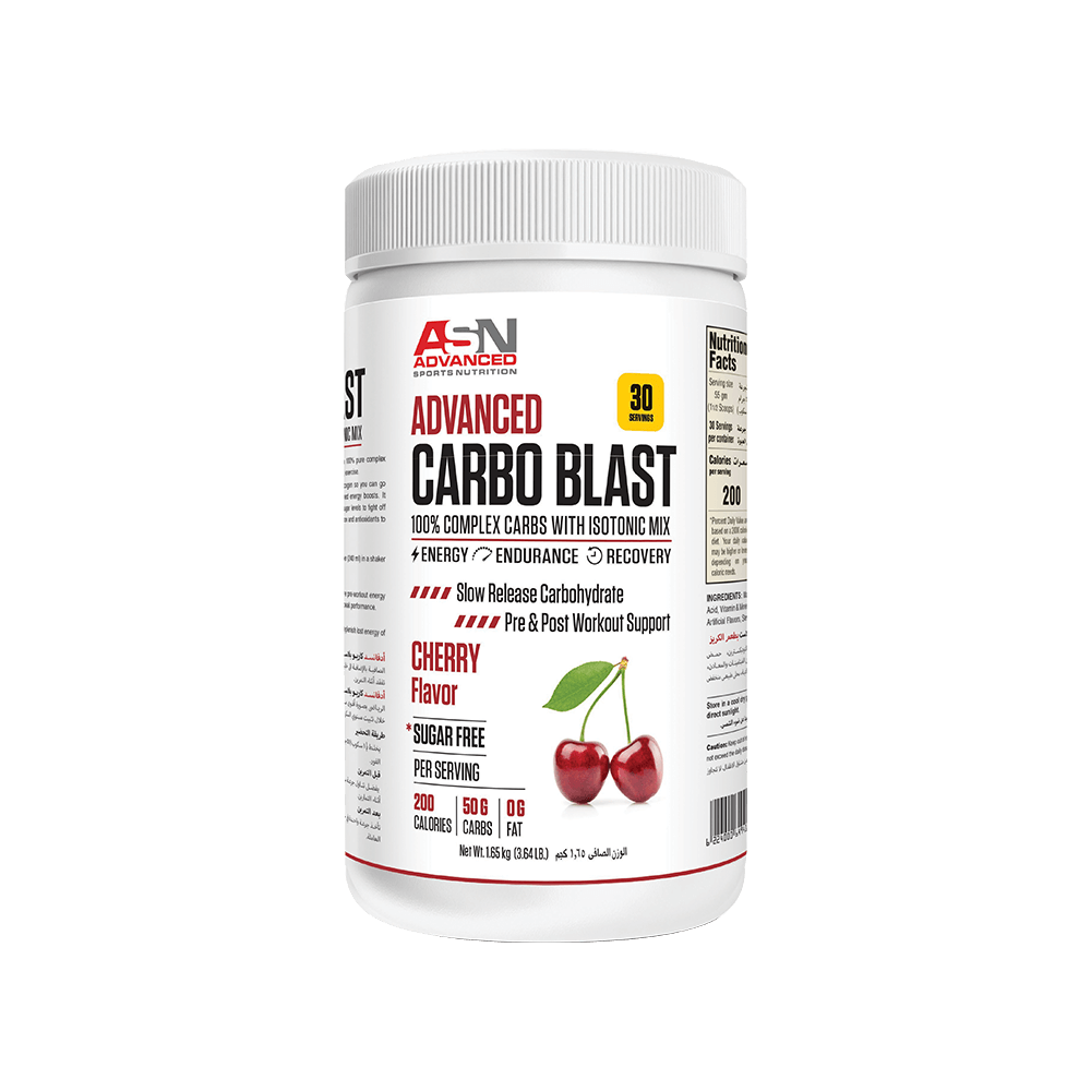 [6224000649418] ASN Advanced Super Carbo-Blast-31serv.-1.65KG-Tropical Cherry