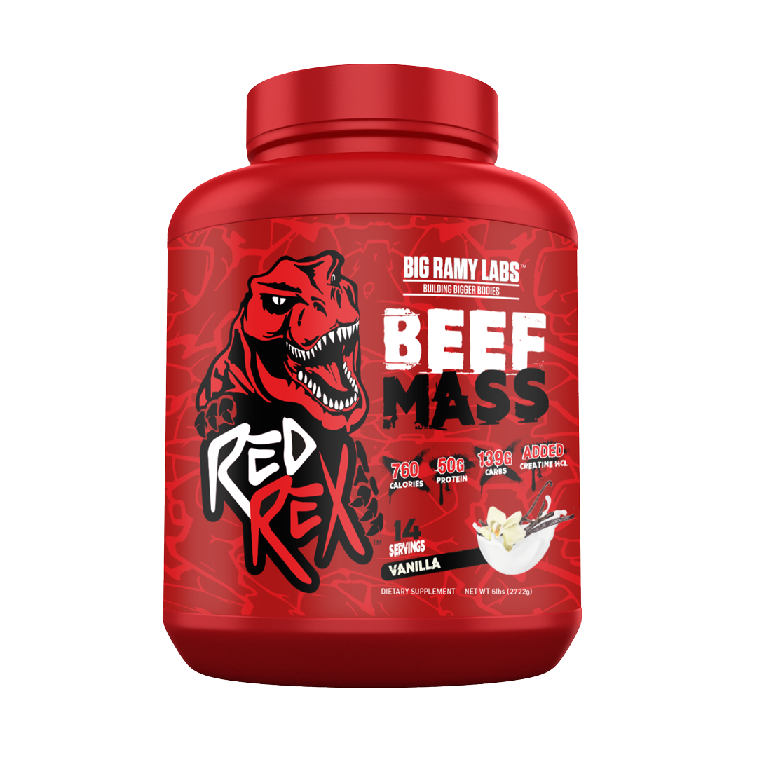 [6223007822985] Big Ramy Labs Building Bigger Bodies Beef Mass-14Serv-2722G-Vanilla