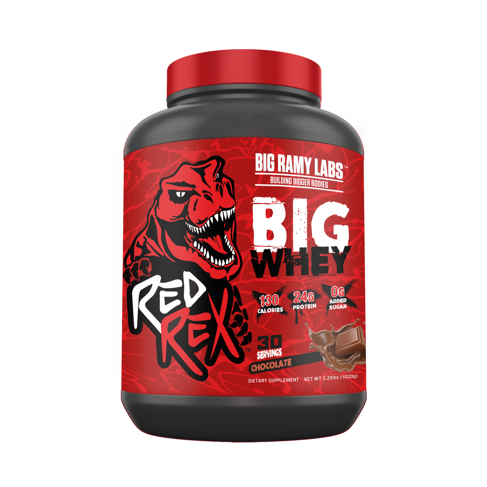 [6223007824200] Big Ramy Labs Building Bigger Bodies Big Whey-30Serv-1020G-Chocolate