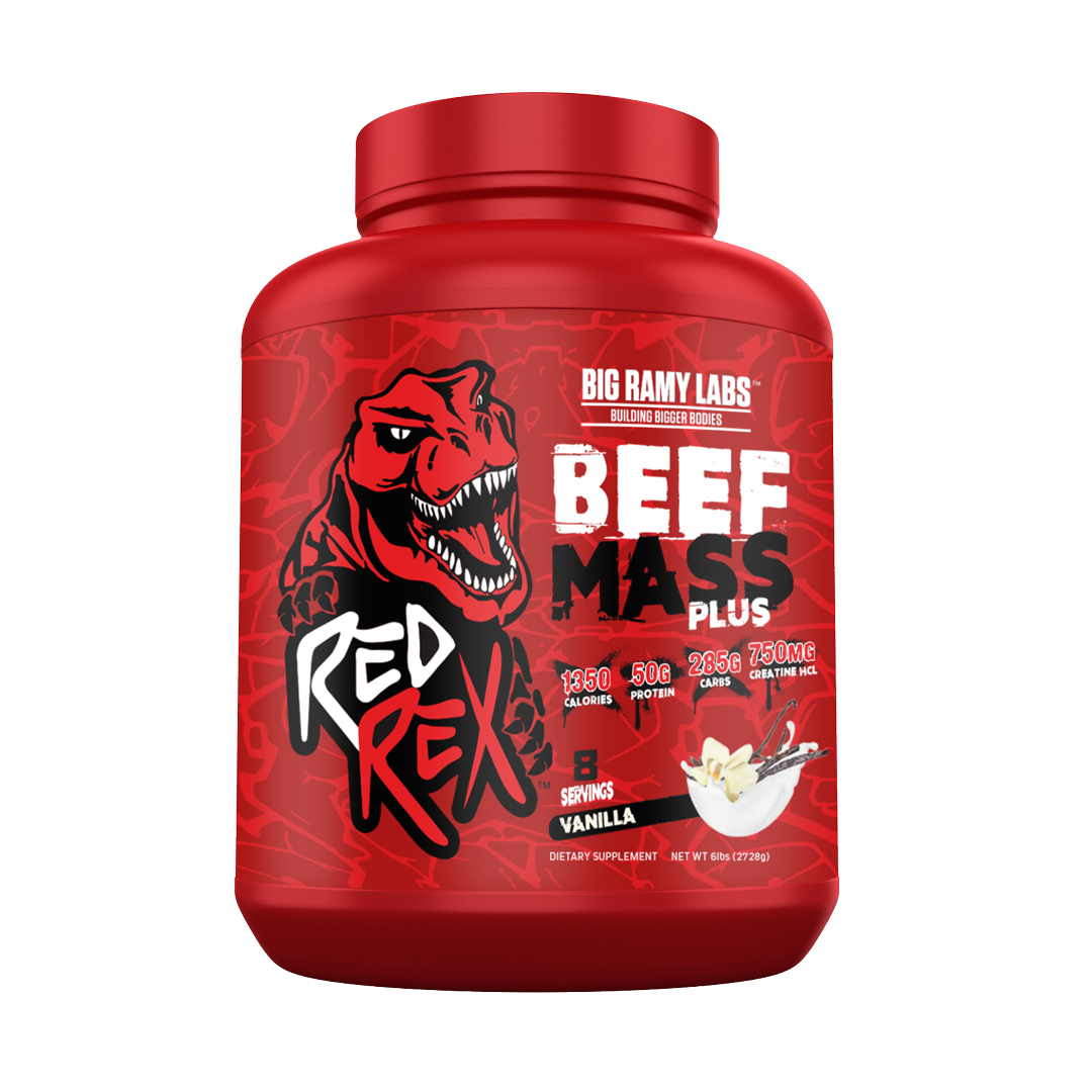 [6223007823173] Big Ramy Labs Building Bigger Bodies Beef Mass Plus-8Serv-2728G-Vanilla