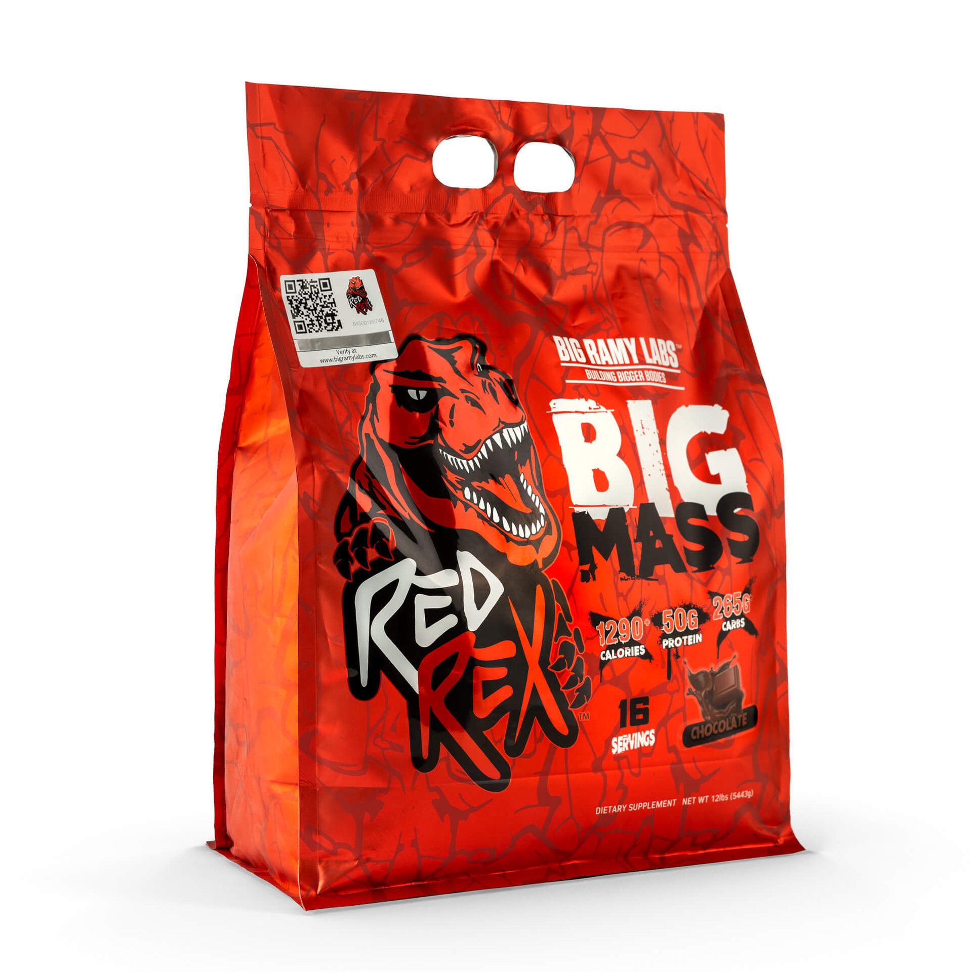 [6223007824361] Big Ramy Labs Red Rex Big Mass-16serv.-5443G.-Chocolate
