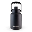 [6224009096602] Max Muscle Stainless Steel jug-2L-Metallic Black