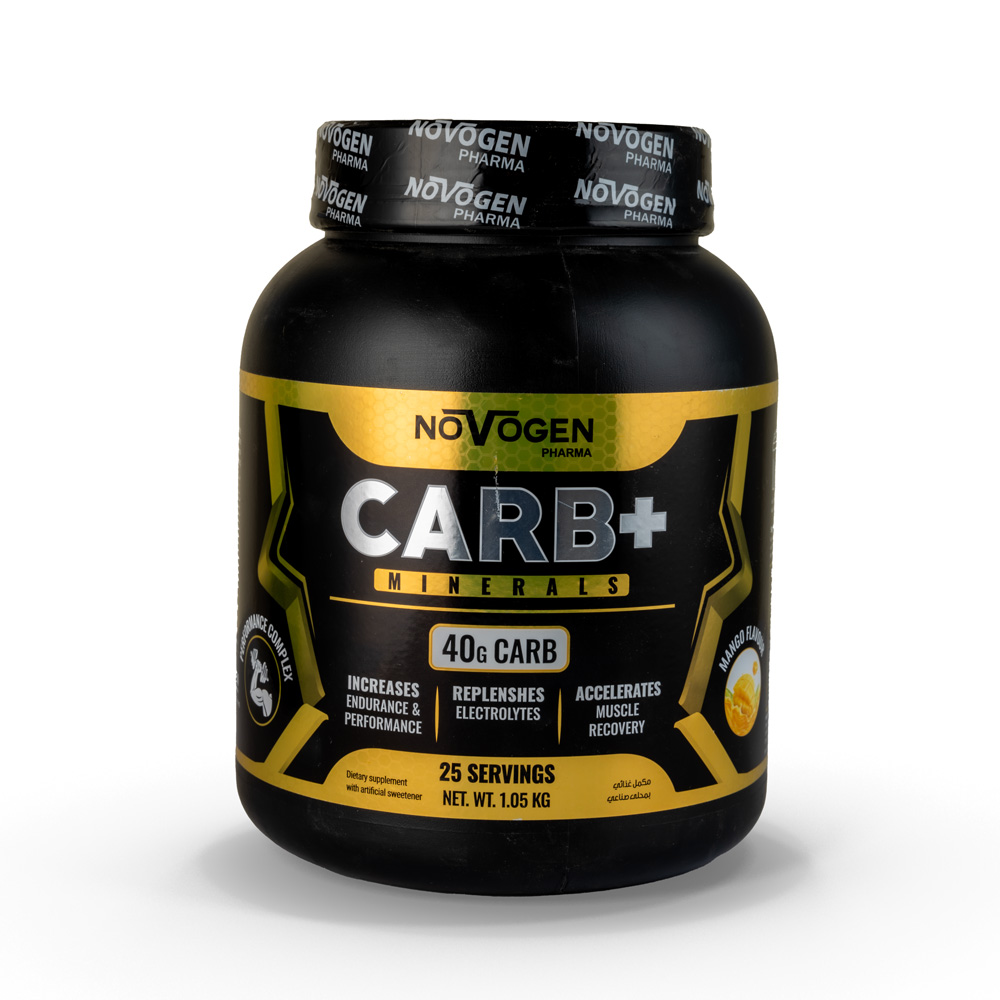 [6224009328208] Novogen Pharma Carb+-25Serv.- 1050G.- Mango