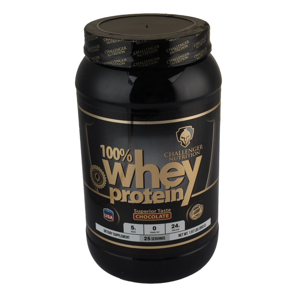 [6223007825030] Challenger Nutrition 100% Whey protein-25Serv-850G-Chocolate