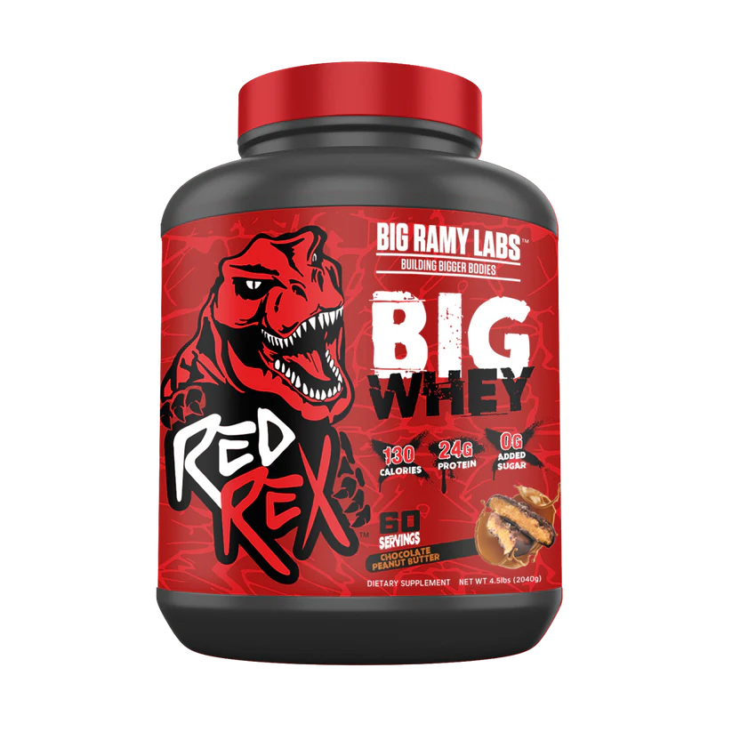 [6223007824194] Big Ramy Labs Building Bigger Bodies Big Whey-60Serv-2040G-Chocolate Peanut Butter