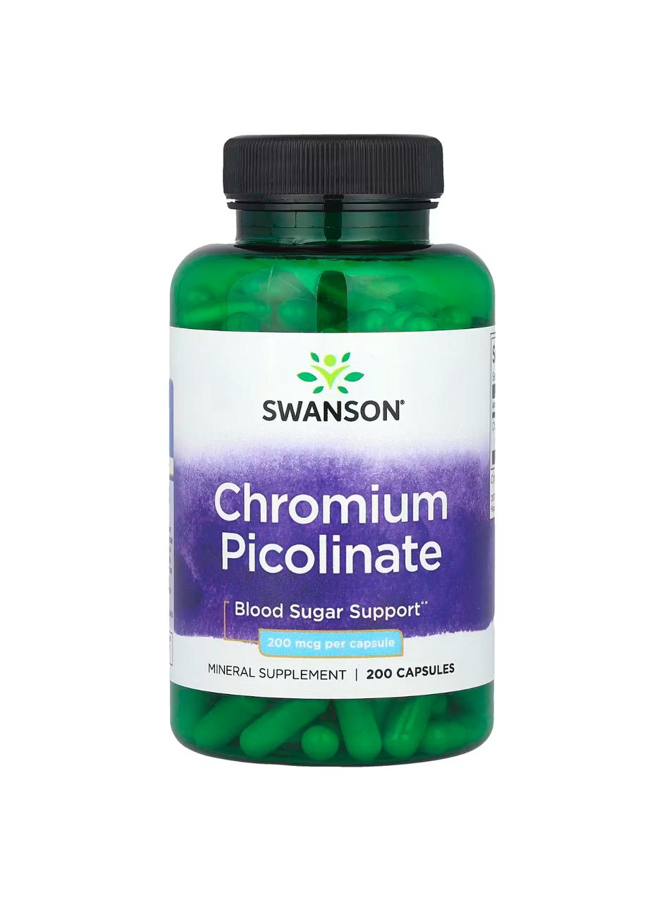 [087614019239] Swanson Chromium Picolinate-200Capsules