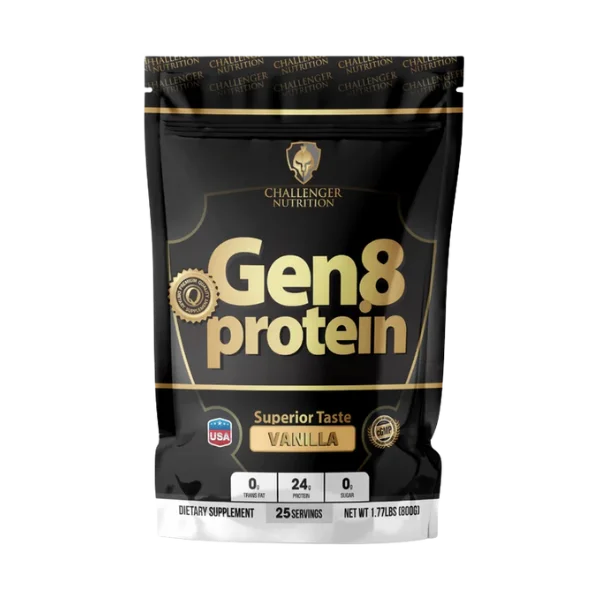 [6223007827300] Challenger Nutrition GEN 8 Protein-25Serv.-800G-Vanilla