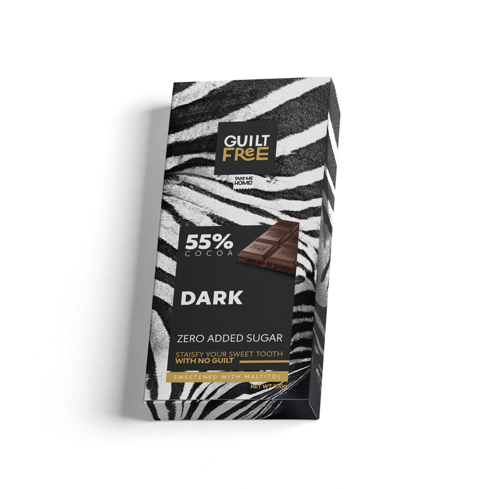 [6222023701854] Organic Nation Guilt Free Chocolate Bar 100G-Dark Chocolate