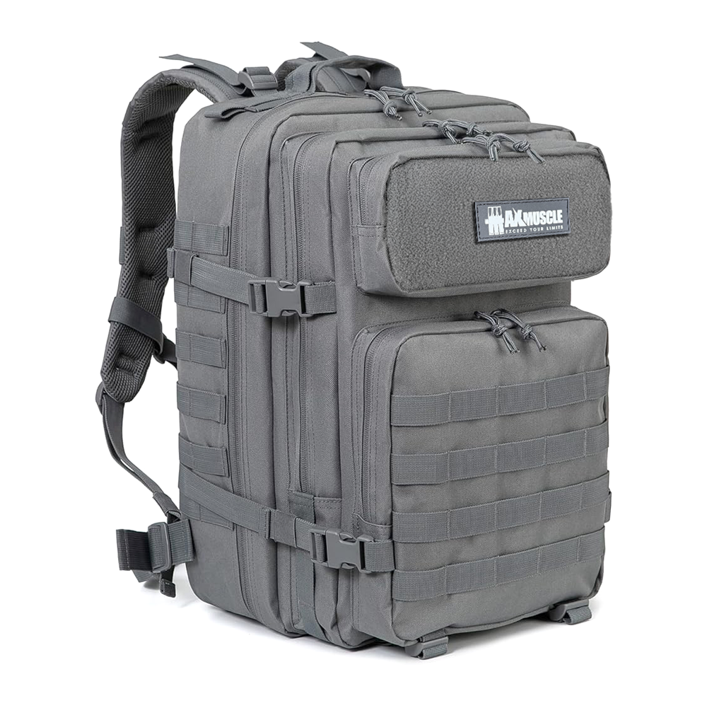 [6222023704848] Max Muscle Backpack 45L-Grey