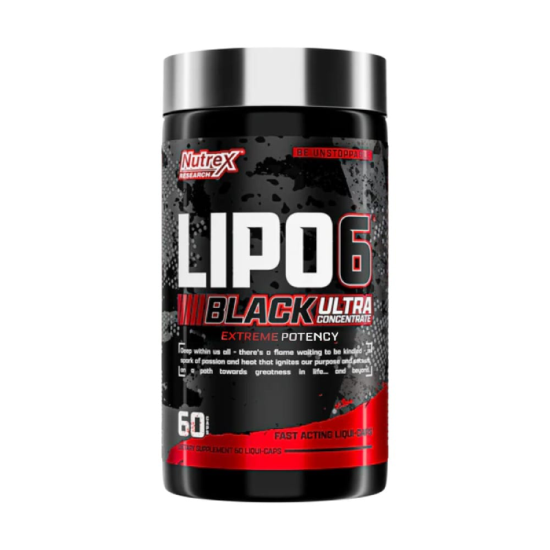 [850073732151] Nutrex Research Lipo 6 Black Ultra Concentrate-60Serv.-60Caps