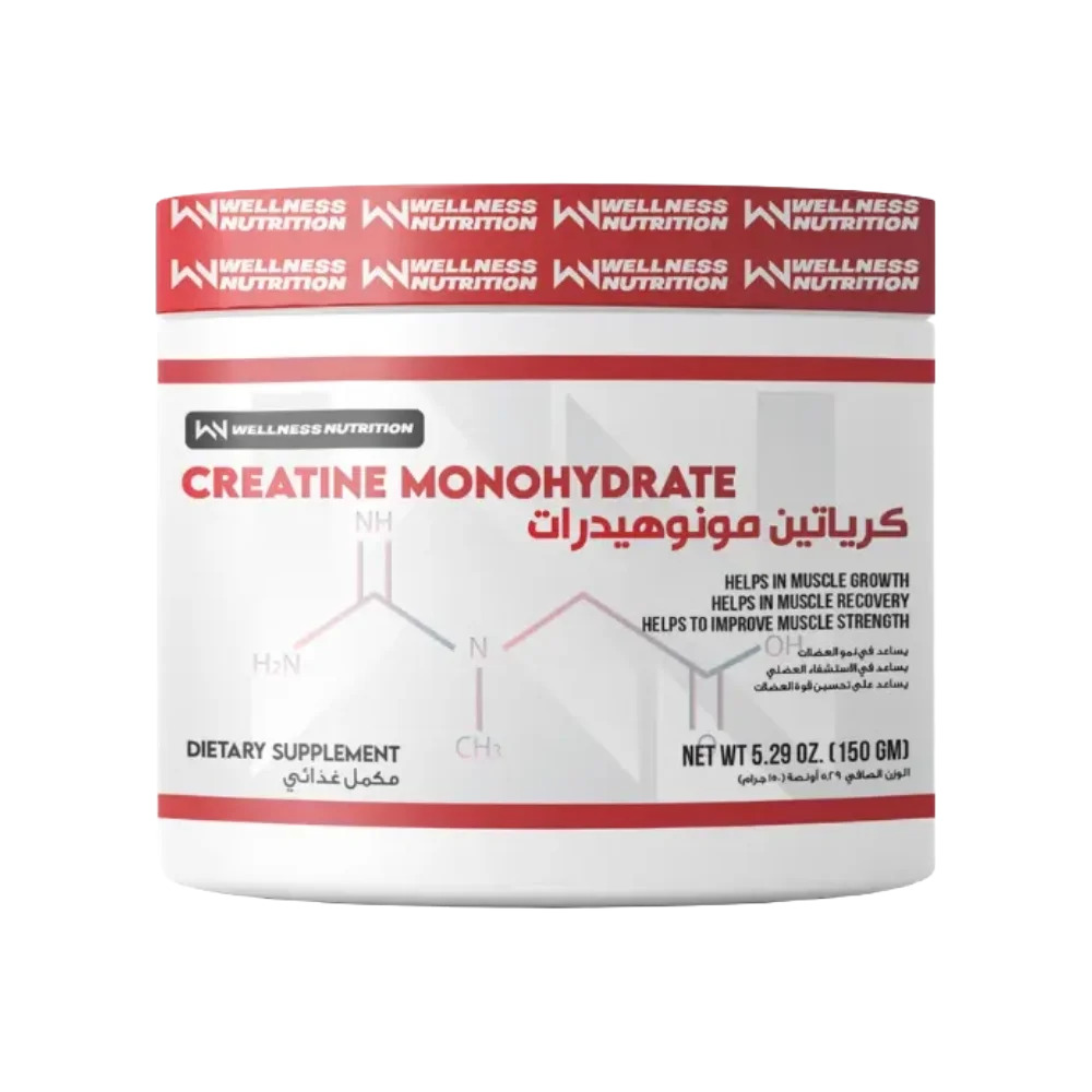 [6224002171344] Wellness Nutrition Creatine Monohydrate-30Serv-150G