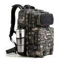 [6222023705135] Max Muscle Tactical Backpack 45L - Camouflage Dark Green