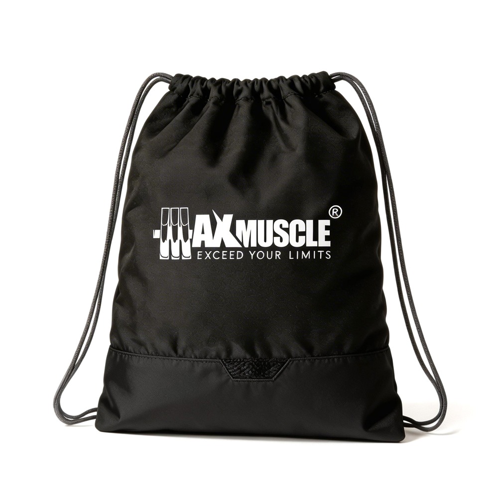 [6222023705159] Max Muscle Drawstring Backpack Waterproof - Black