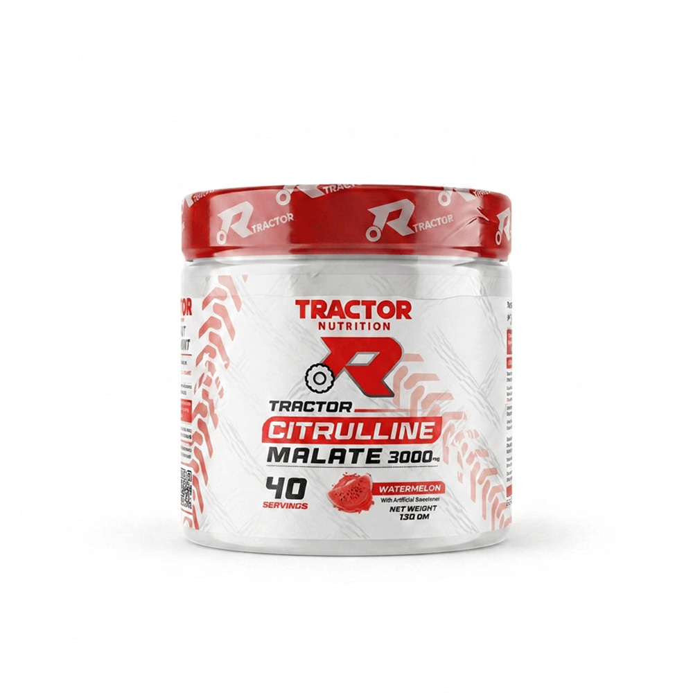 [6224009174270] Tractor Nutrition Citrulline Malate-40Serv.-120G-Watermelon