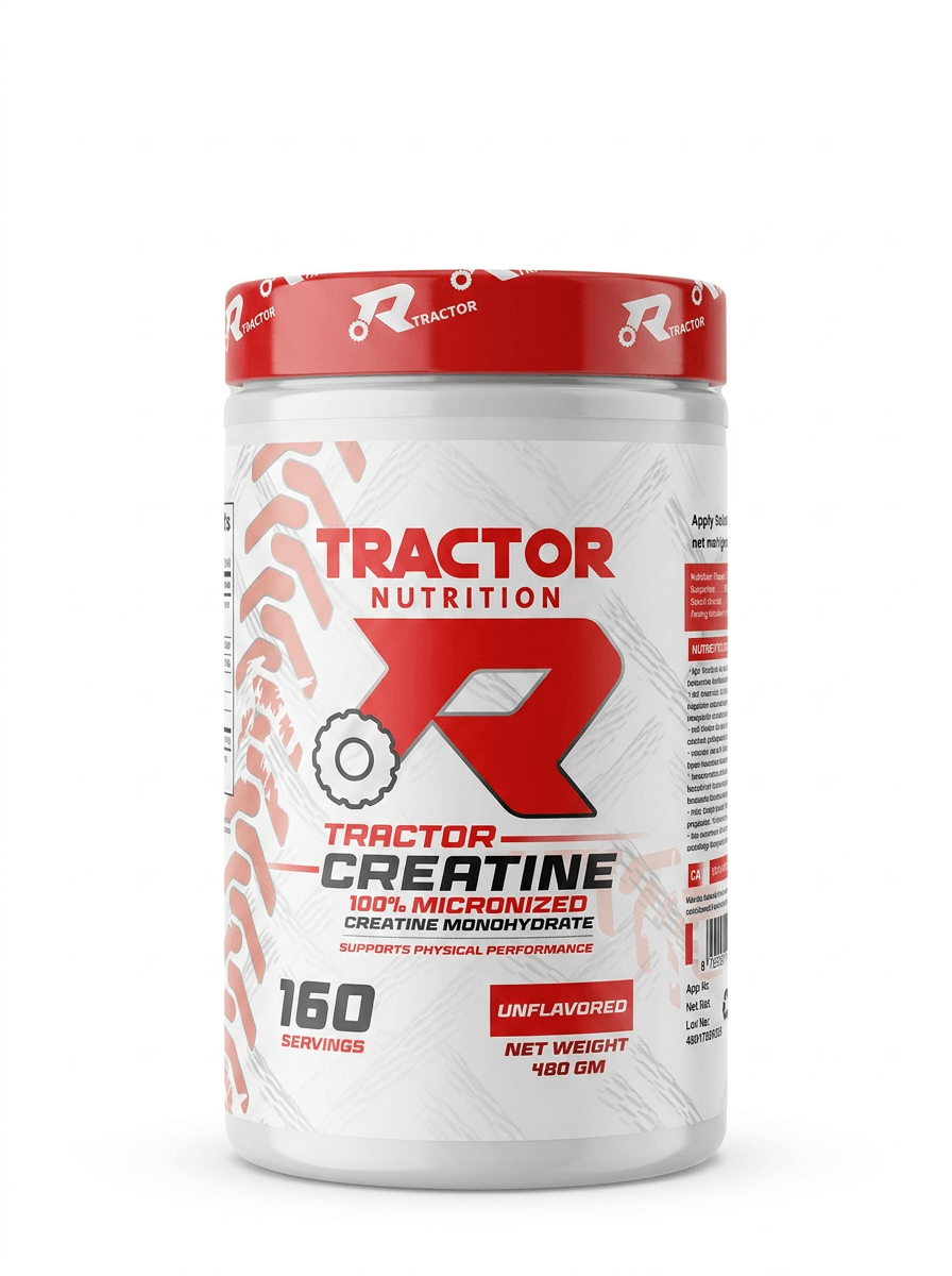 [6224009174911] Tractor Nutrition 100% Micronized Creatine-480g-160serv.-Unflavored