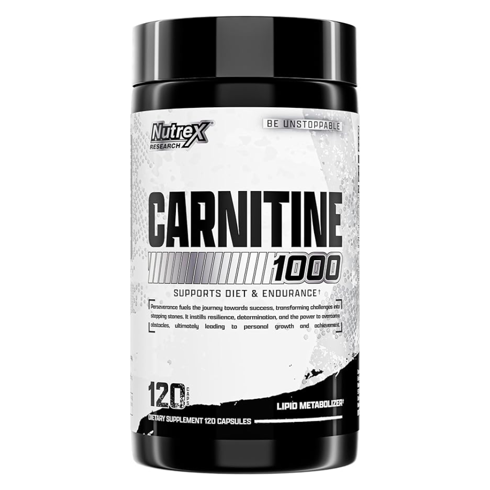 [850026029185] Nutrex Research L-Carnitine 1000- 60Serv.-120Caps