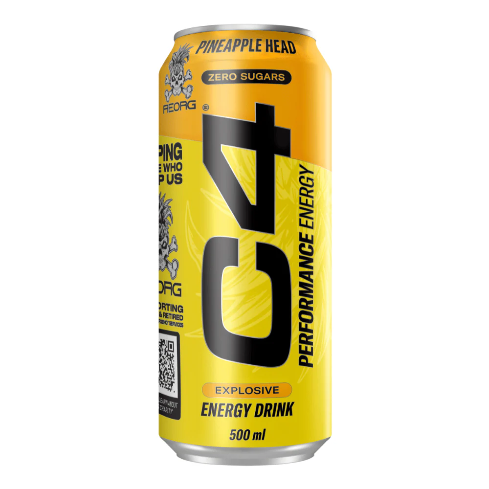 [5056569900713] Cellucor C4 Energy Carbonated.-500Ml-Pineapple Head