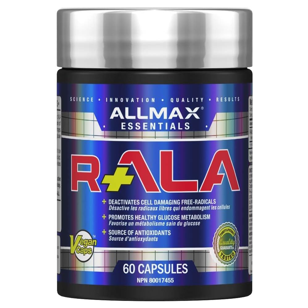 [665553202655] AllMax R+ALA Antioxidant.-60Serving.-60Capsules
